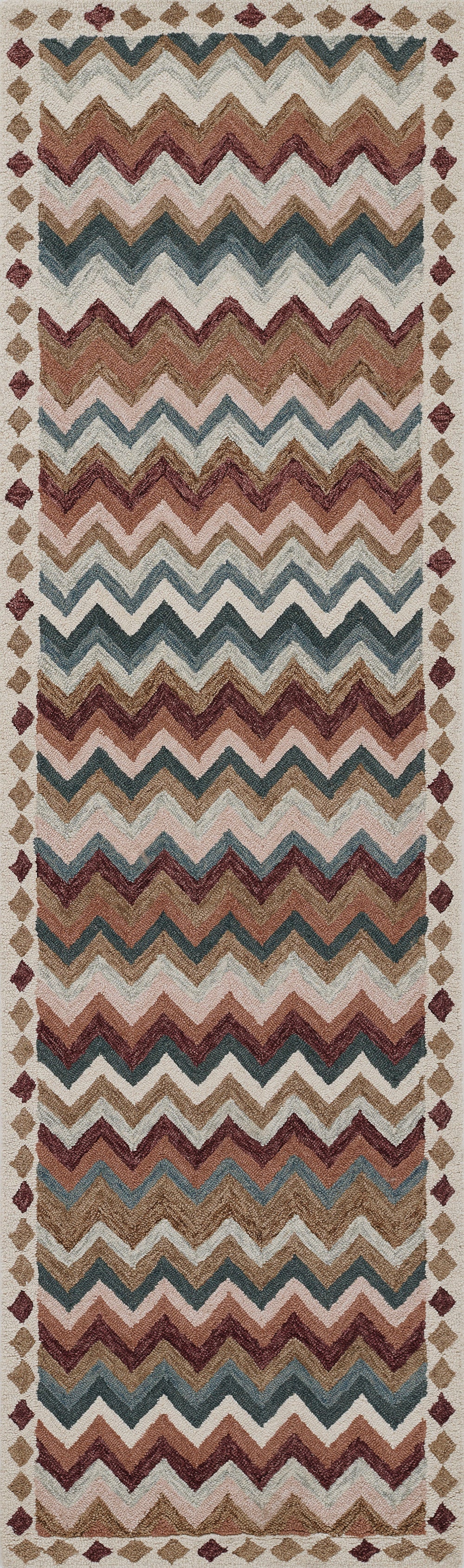 Momeni Rugs   Zigzag Stripe 3'6" X 5'6"    - ABBOTABB-1MTI3656