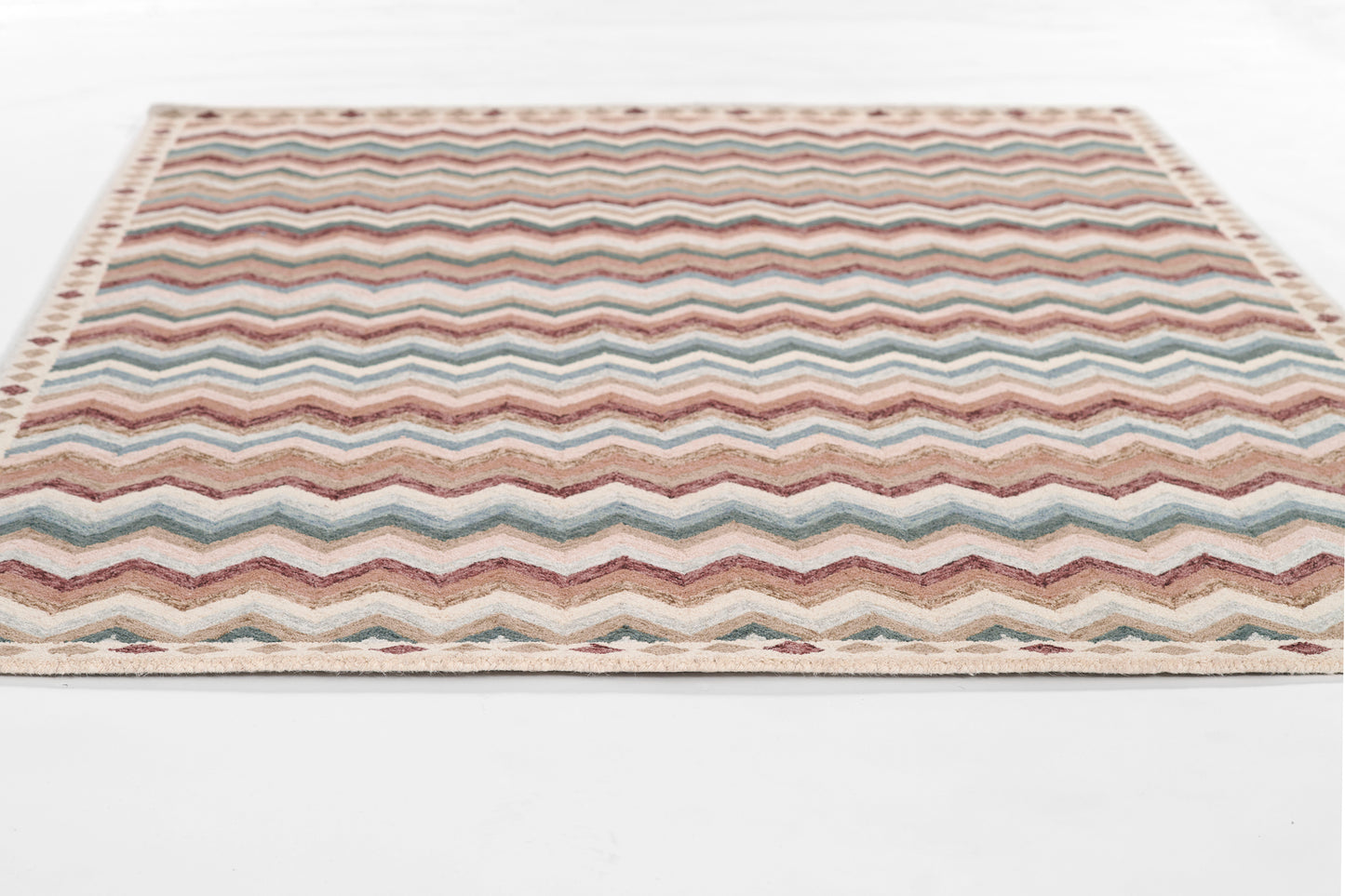 Momeni Rugs   Zigzag Stripe 2' X 3'    - ABBOTABB-1MTI2030