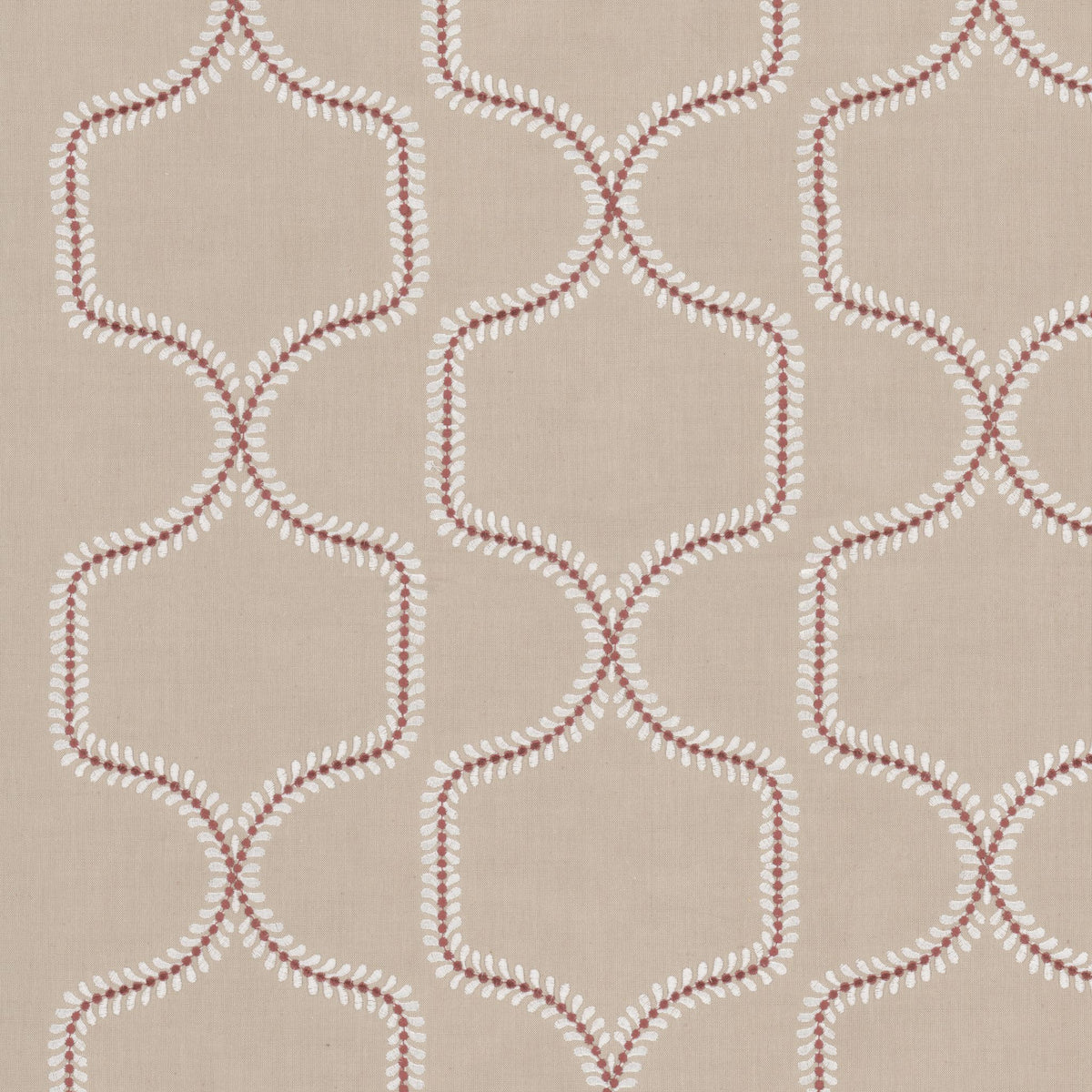 STOUT TEXTILES  MULTIPURPOSE,EMBROIDERIES TRANSITIONAL,, OGEE FLAMINGO   - ABOD-1
