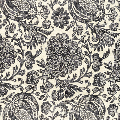 KRAVET BASICS PRINT  CHARCOAL,GREY,   - ABUNDANT.21.0