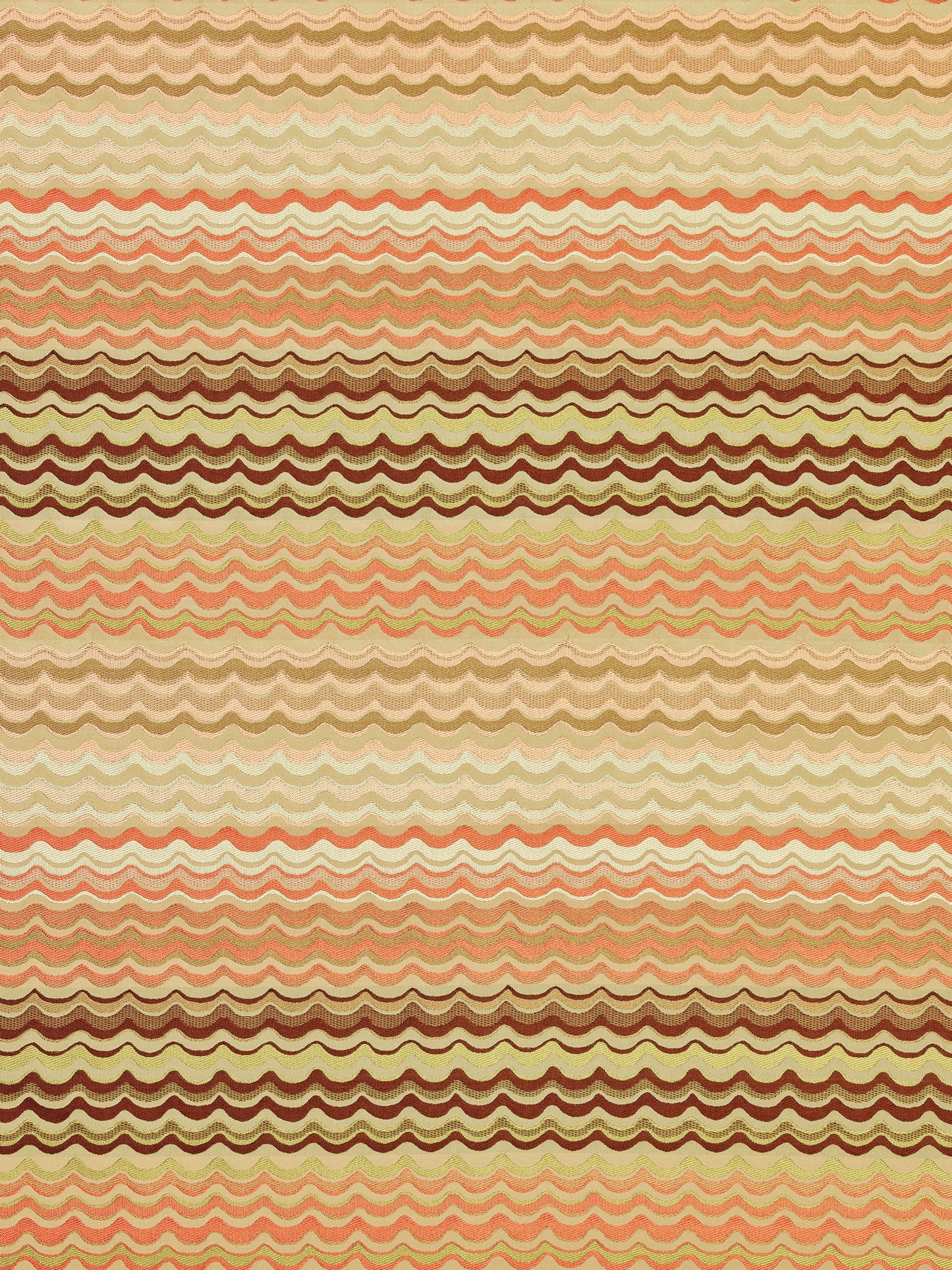 SCALAMANDRE  NEW WAVE FABRIC CORAL   - AB 00026512