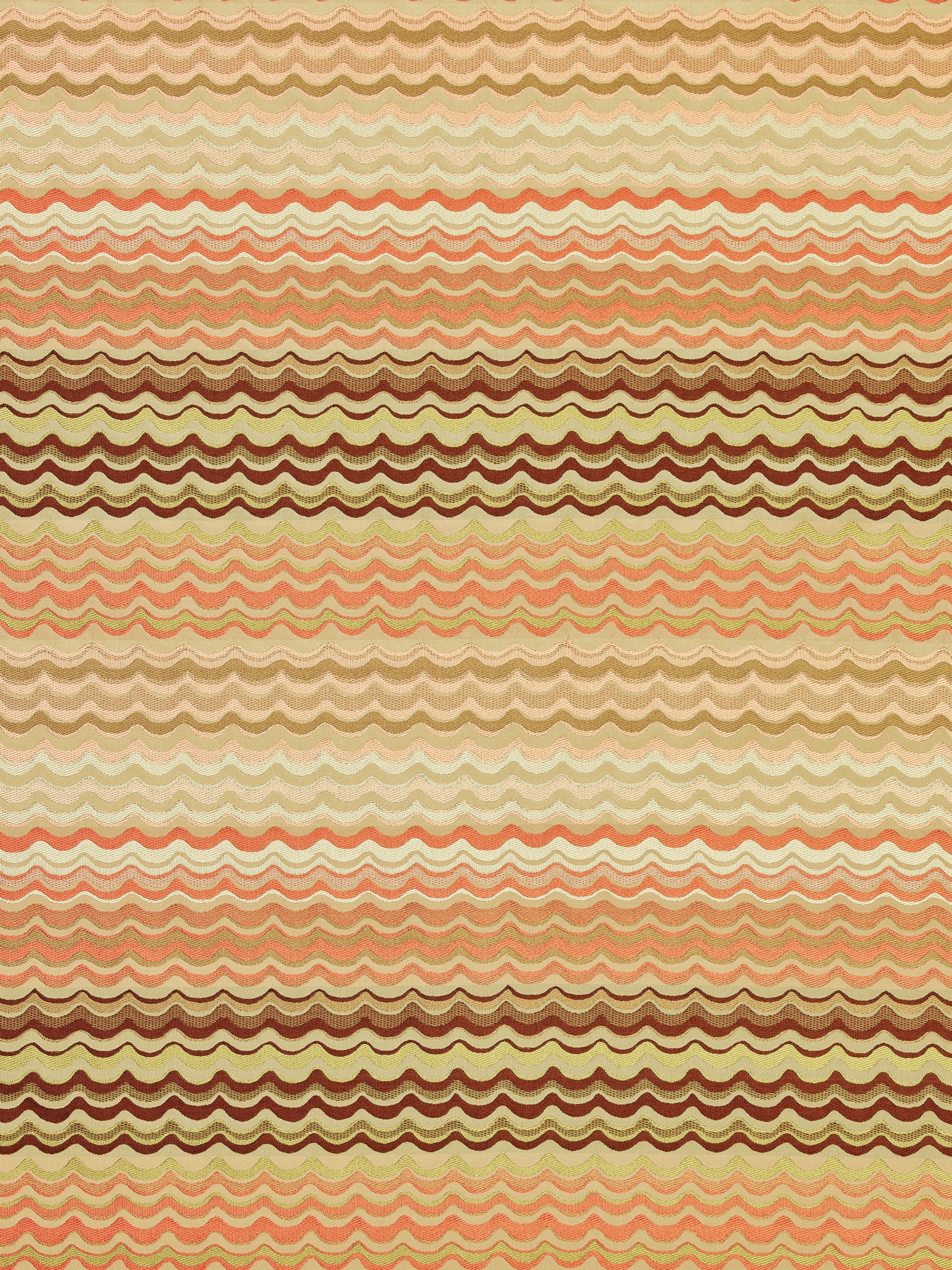 SCALAMANDRE  NEW WAVE FABRIC CORAL   - AB 00026512