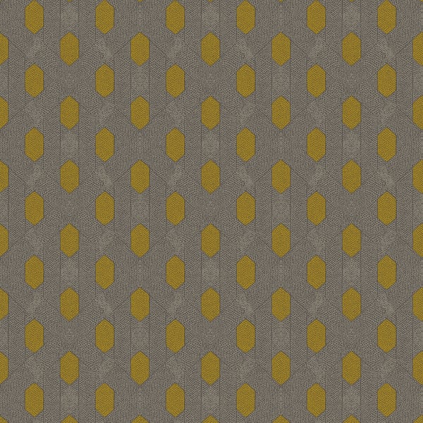 Galerie Wallcoverings Absolutely Chic Art Deco Style Geometric Motif Galerie Wallcoverings  Beige   - AC60019