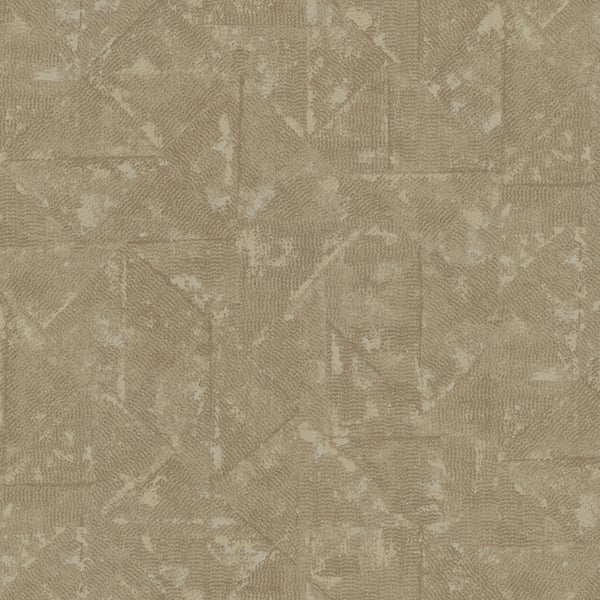 Galerie Wallcoverings Absolutely Chic Distressed Geometric Motif Galerie Wallcoverings  Beige   - AC60029