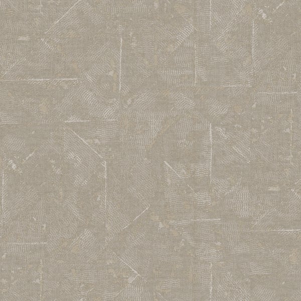 Galerie Wallcoverings Absolutely Chic Distressed Geometric Motif Galerie Wallcoverings  Beige   - AC60030