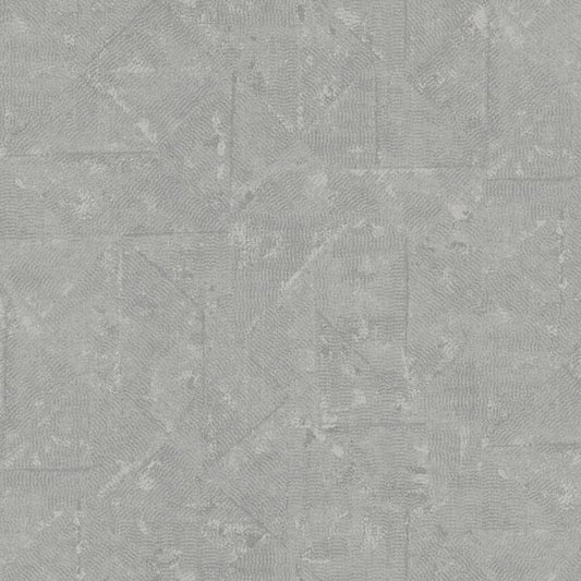 Galerie Wallcoverings Absolutely Chic Distressed Geometric Motif Galerie Wallcoverings  Silver Grey   - AC60031