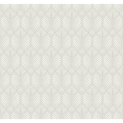York Wallcoverings Arts and Crafts Craftsman Grey Wallpaper  Geometrics Greys  Wallpaper - AC9181