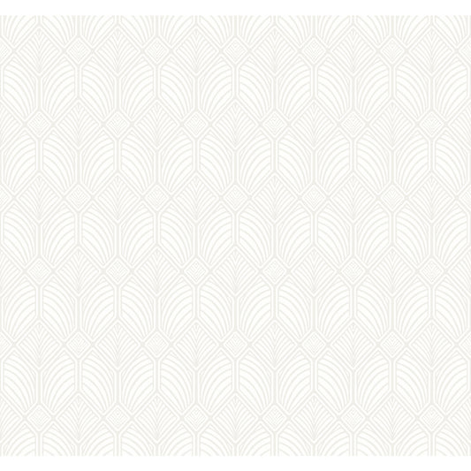 York Wallcoverings Arts and Crafts Craftsman Pearl Wallpaper  Geometrics Whites and Off-Whites  Wallpaper - AC9183
