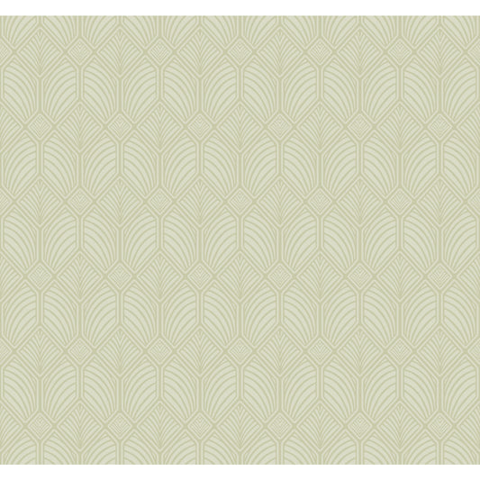 York Wallcoverings Arts and Crafts Craftsman Green Wallpaper  Geometrics Greens  Wallpaper - AC9185