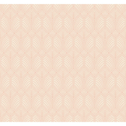 York Wallcoverings Arts and Crafts Craftsman Blush Wallpaper  Geometrics Pinks  Wallpaper - AC9186