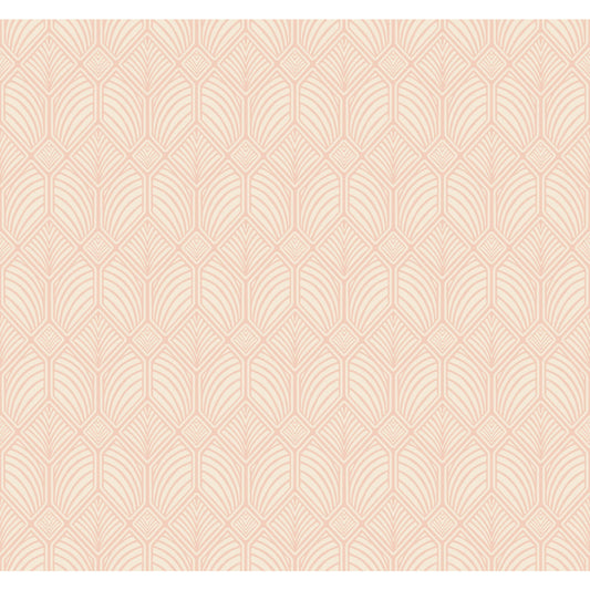 York Wallcoverings Arts and Crafts Craftsman Blush Wallpaper  Geometrics Pinks  Wallpaper - AC9186