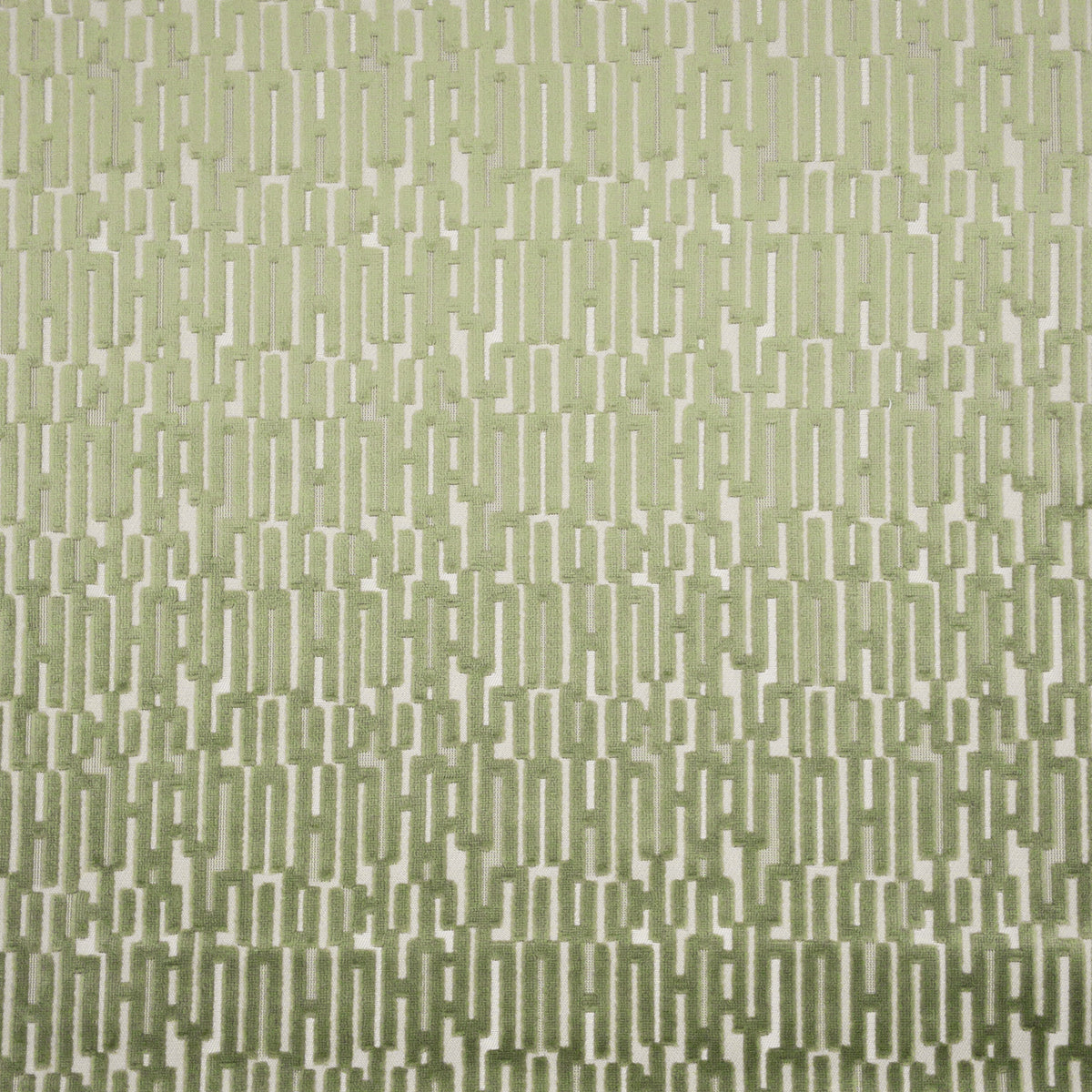 STOUT TEXTILES  UPHOLSTERY,VELVET TRANSITIONAL,, GEOMETRIC SAGE   - ACOU-1
