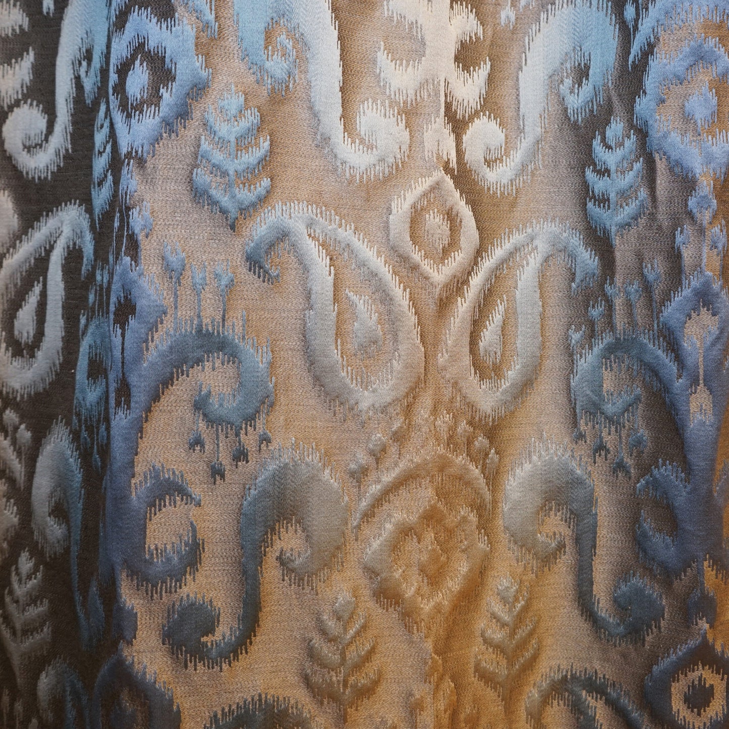 JF Fabrics JF Studio ADIRONDAK 67 Fabric Transitional,Contemporary,Ikat Blue,Brown,Green,Grey,Silver,Multi,Taupe  Jacquard,Linen - 5499667 SJ101