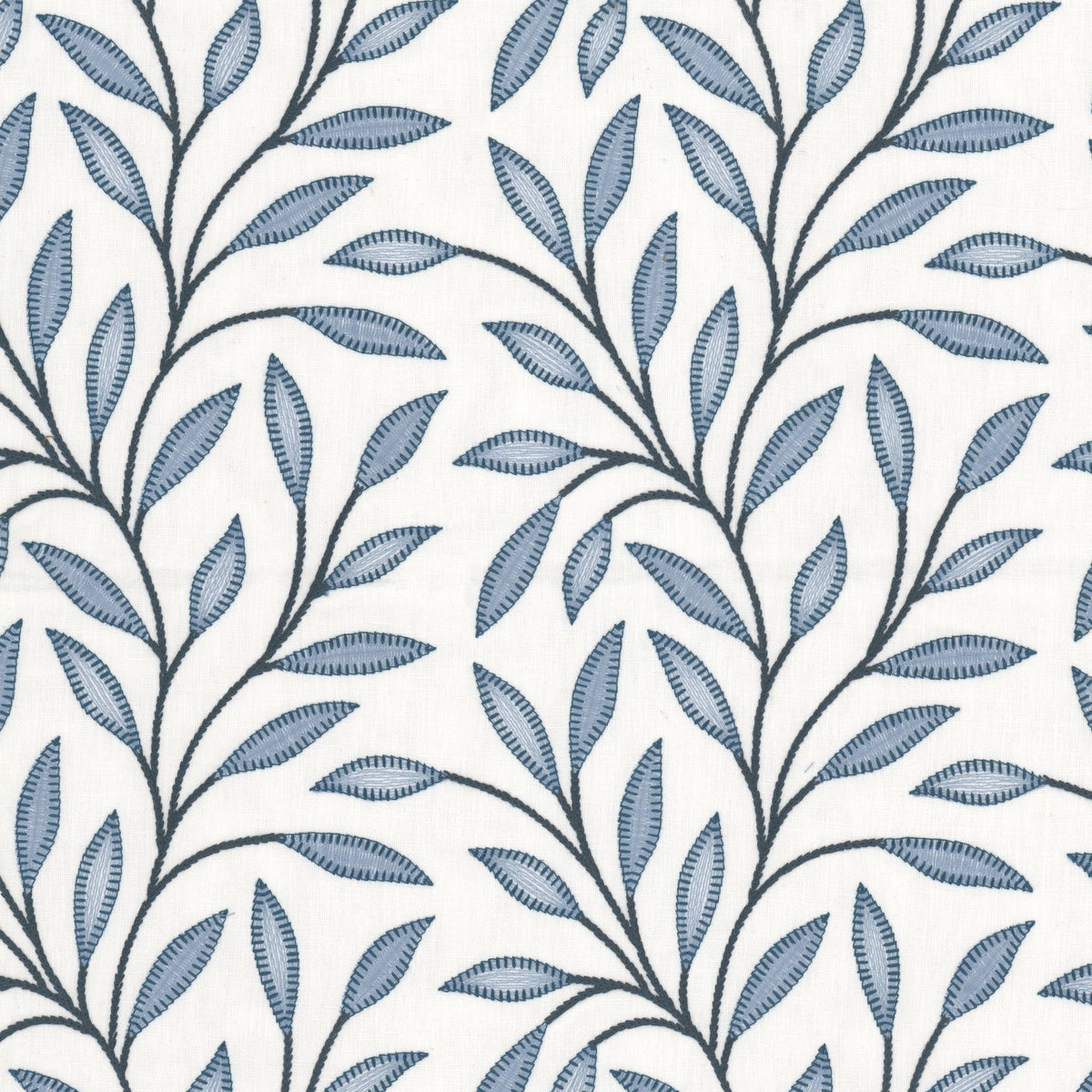 STOUT TEXTILES  MULTIPURPOSE,EMBROIDERIES TRADITIONAL, LEAF SKY   - AFLO-4