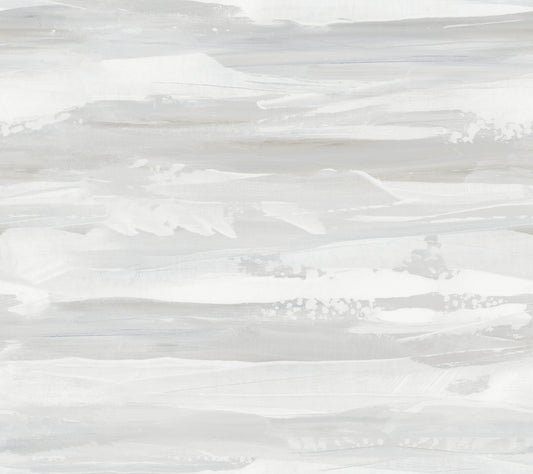 York Wallcoverings Artistic Abstracts On The Horizon Grey and Slate Wallpaper Modern Stripes Greys  Wallpaper - AG2013