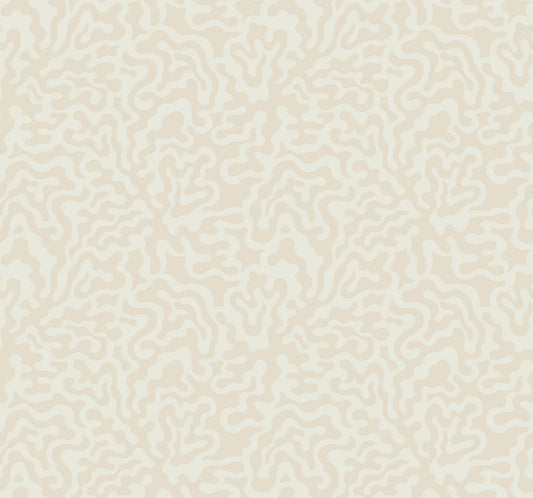 York Wallcoverings Artistic Abstracts Nebulous Cloud Almond and Metallic Wallpaper Modern Geometrics Beiges  Wallpaper - AG2021