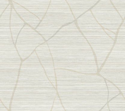 York Wallcoverings Artistic Abstracts Raska Sand Wallpaper Modern Faux Grasscloth Beiges  Wallpaper - AG2083