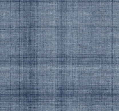 Seabrook Designs  Oasis Faux Linen Contemporary Blues   - AG60502