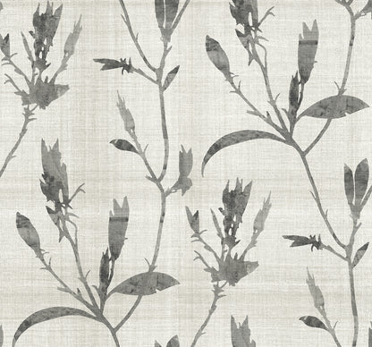Seabrook Designs  Banyu Botanical Contemporary Whites , Off Whites   - AG60600