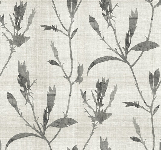 Seabrook Designs  Banyu Botanical Contemporary Whites , Off Whites   - AG60600