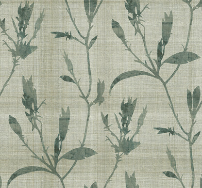 Seabrook Designs  Banyu Botanical Contemporary Greens   - AG60604