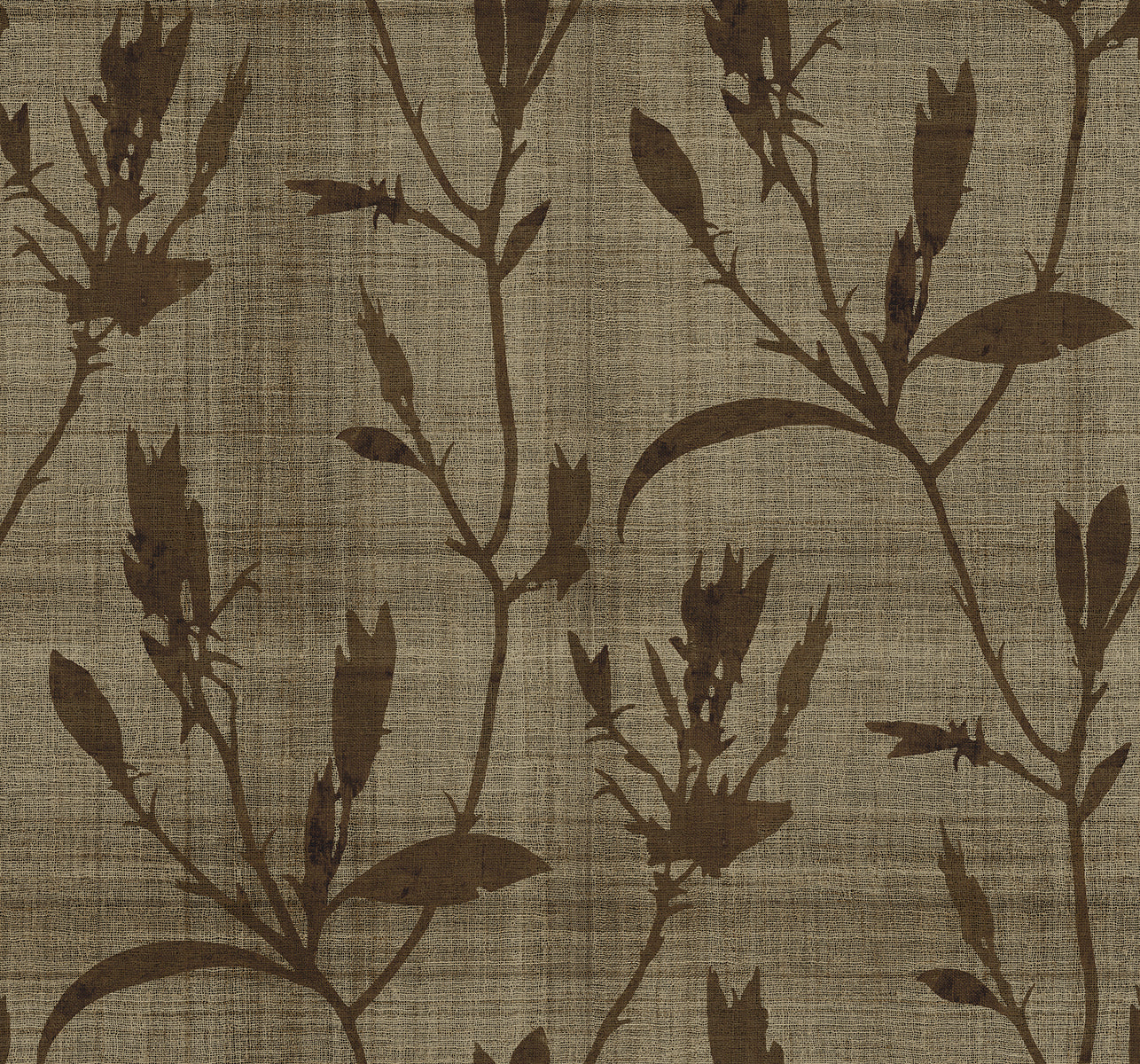 Seabrook Designs  Banyu Botanical Contemporary Browns , Taupes   - AG60606