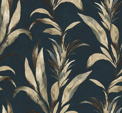 Seabrook Designs  Padma Botanical Tropical Blues   - AG60702