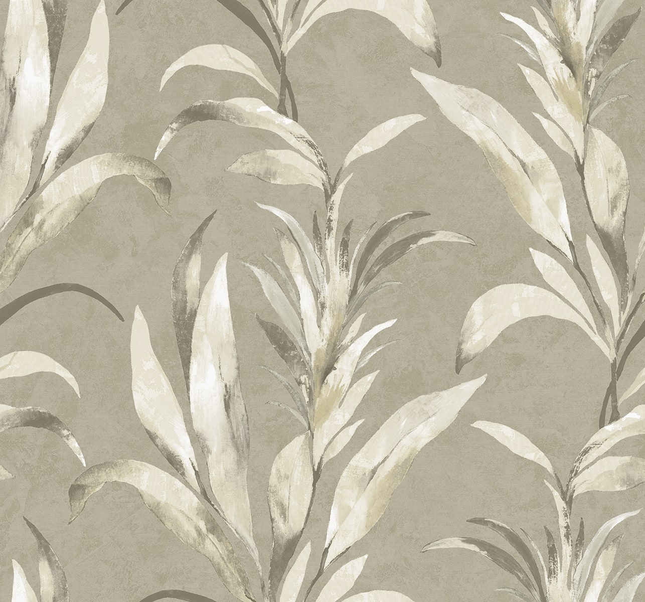 Seabrook Designs  Padma Botanical Tropical Warm Neutrals , Beiges   - AG60705