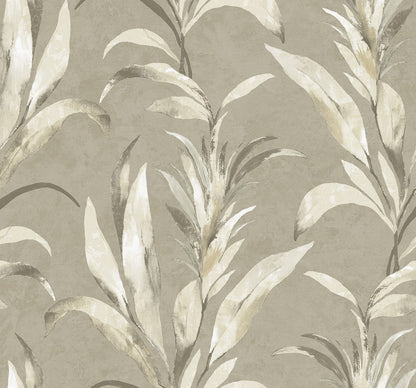 Seabrook Designs  Padma Botanical Tropical Warm Neutrals , Beiges   - AG60705
