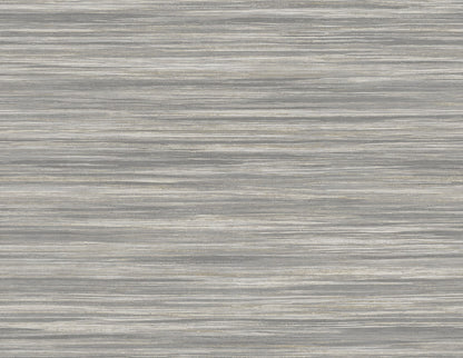 Seabrook Designs  Gita Faux Grasscloth Contemporary Grays   - AG60808
