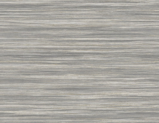 Seabrook Designs  Gita Faux Grasscloth Contemporary Grays   - AG60808