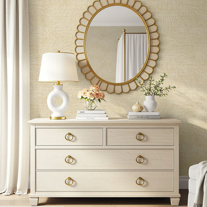 Seabrook Designs  Jiva Botanical Coastal Warm Neutrals , Beiges   - AG60905