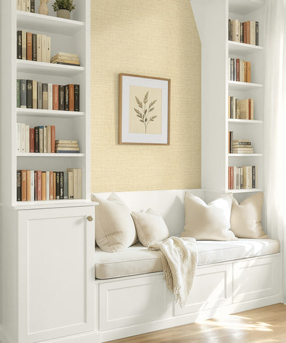 Seabrook Designs  Surya Faux Weave Coastal Warm Neutrals , Beiges   - AG61005