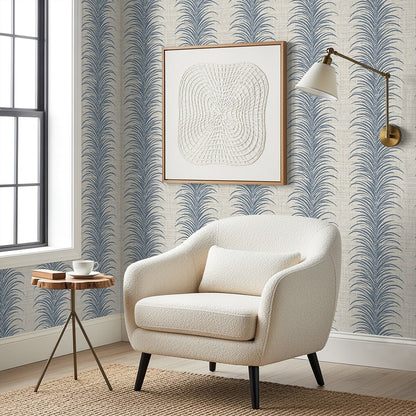Seabrook Designs  Aruna Botanical Coastal Blues   - AG61102