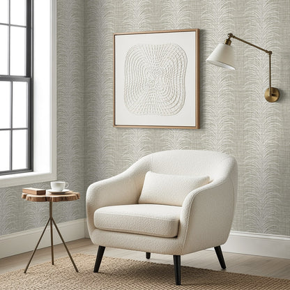 Seabrook Designs  Aruna Botanical Coastal Grays   - AG61108