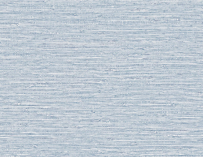 Seabrook Designs  Darma Faux Grasscloth Contemporary Blues   - AG61502
