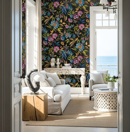 Seabrook Designs  Raya Floral Tropical Multicolors   - AG61600