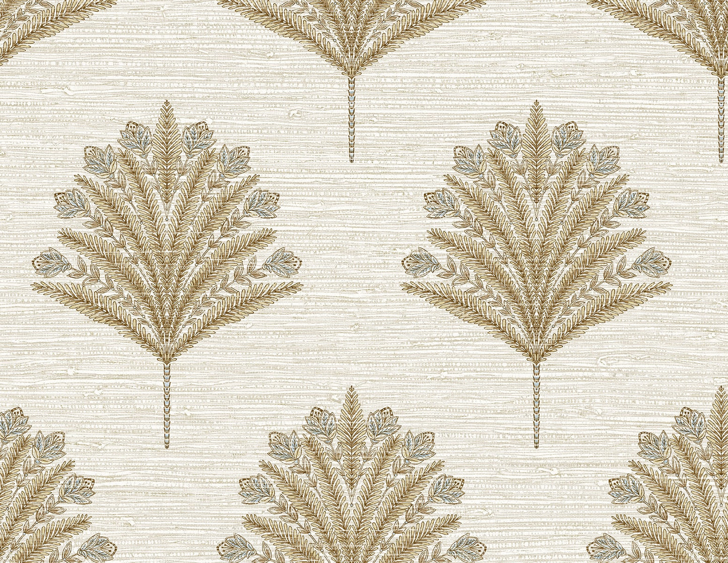 Seabrook Designs  Harta Botanical Coastal Warm Neutrals , Beiges   - AG61906