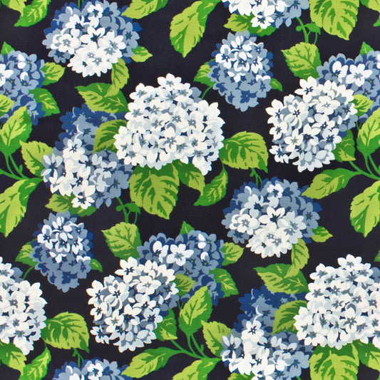 STOUT TEXTILES  MULTIPURPOSE,PRINT TRADITIONAL, FLORAL INDIGO,INK   - AGEN-1
