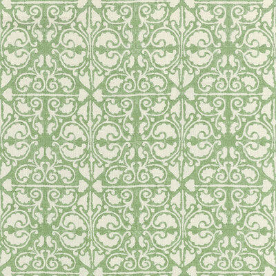 KRAVET BASICS PRINT GEOMETRIC SAGE,WHITE,GREEN   - AGRA TILE.30.0