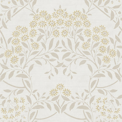 York Wallcoverings Arthouse Penelope Light Yellow Floral Damask Wallpaper Botanical Bohemian Light Yellow  Wallpaper - AH100184AH