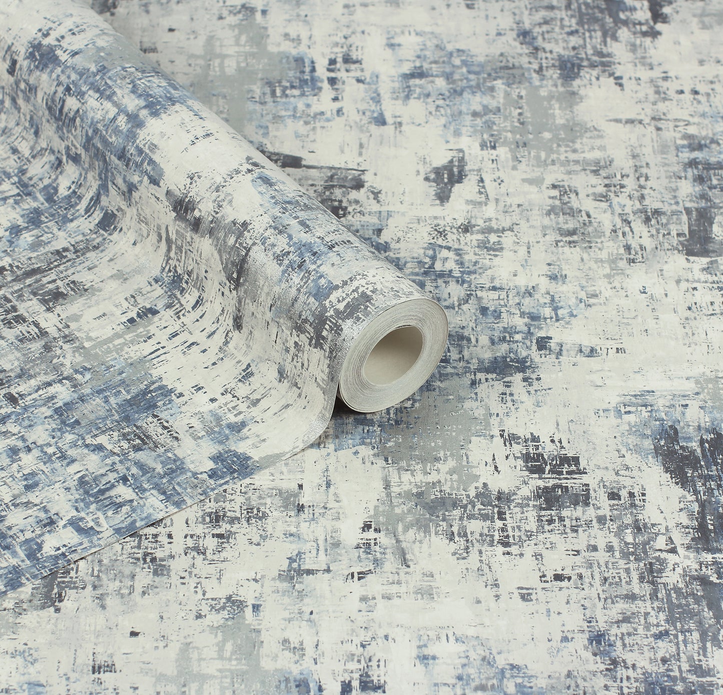 York Wallcoverings Arthouse Sergio Blue Abstract Texture Wallpaper Abstract Industrial Blue  Wallpaper - AH100192AH