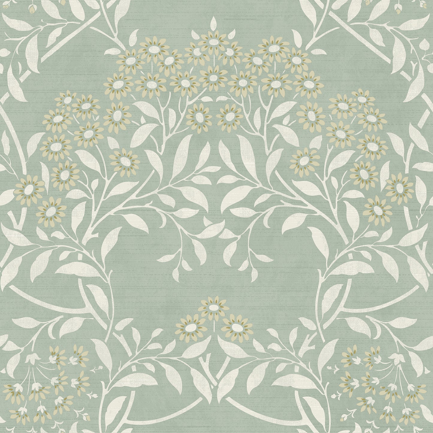 York Wallcoverings Arthouse Penelope Green Floral Damask Wallpaper Botanical Bohemian Green  Wallpaper - AH100195AH