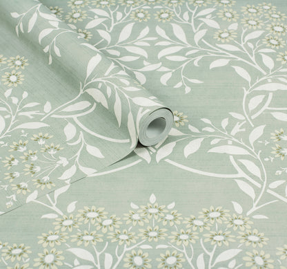 York Wallcoverings Arthouse Penelope Green Floral Damask Wallpaper Botanical Bohemian Green  Wallpaper - AH100195AH