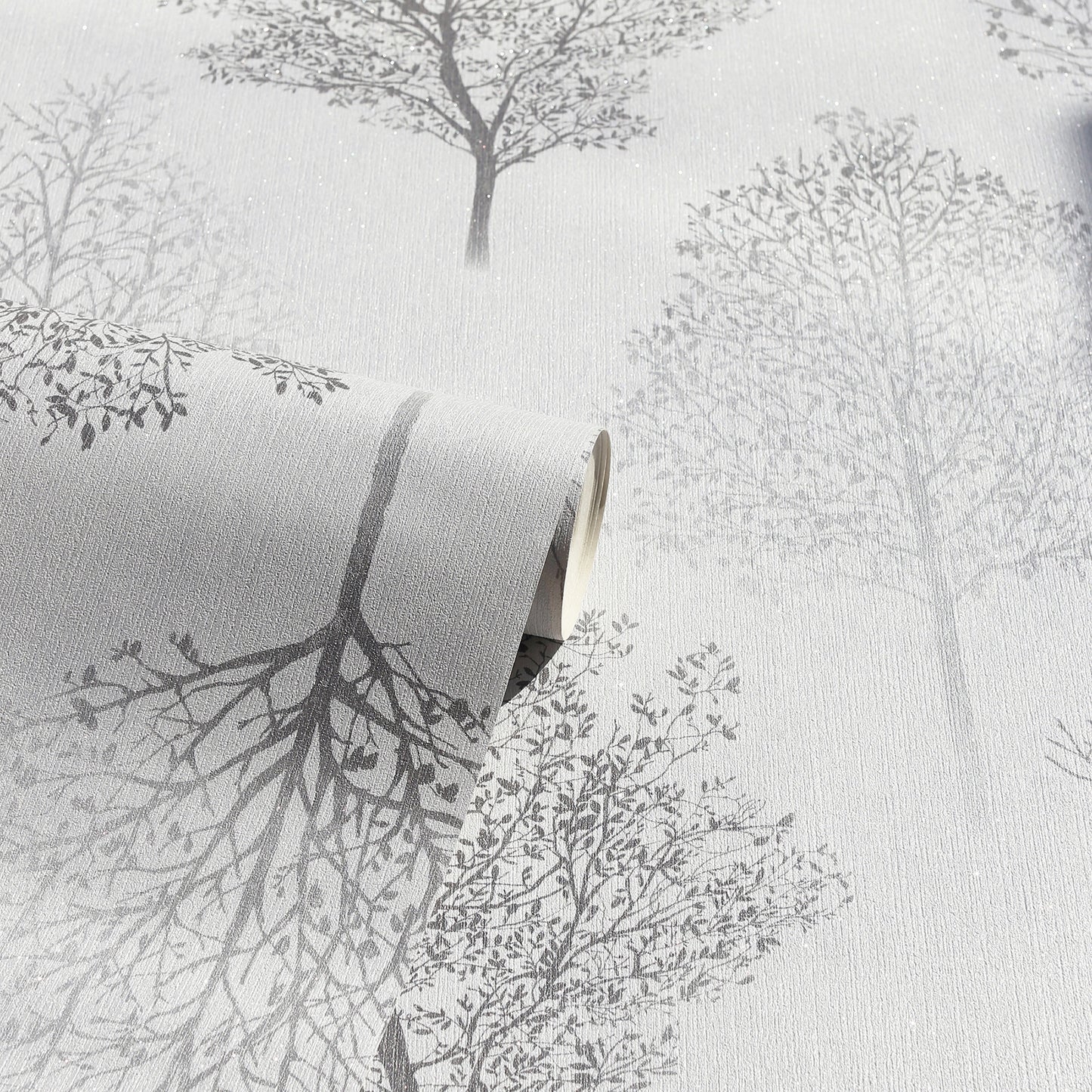 York Wallcoverings Arthouse Agatha Black Trees Wallpaper Botanical Farmhouse Black  Wallpaper - AH256701