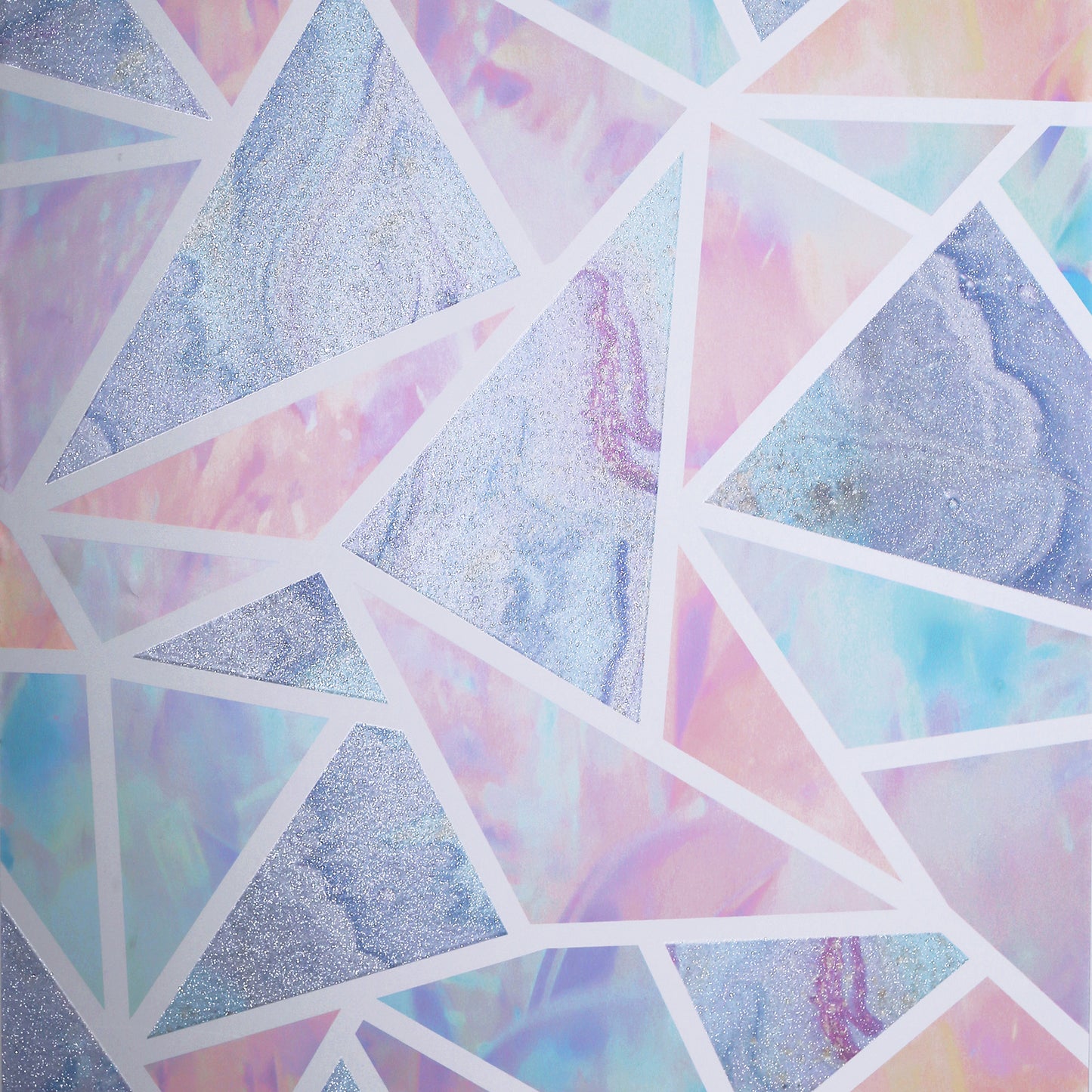 York Wallcoverings Arthouse Lizzie Pastel Triangles Wallpaper Graphics Kids Pastel  Wallpaper - AH296002