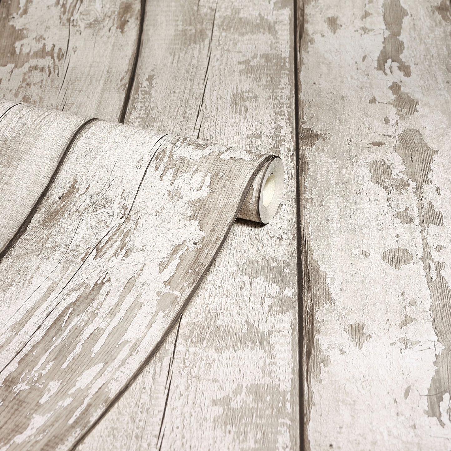 York Wallcoverings Arthouse Ambrose Cream Wood Plank Wallpaper Graphics Farmhouse Cream  Wallpaper - AH694700