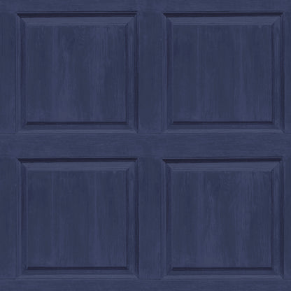 York Wallcoverings Arthouse Bellamy Navy Wooden Panel Wallpaper Graphics Masculine Navy  Wallpaper - AH909601