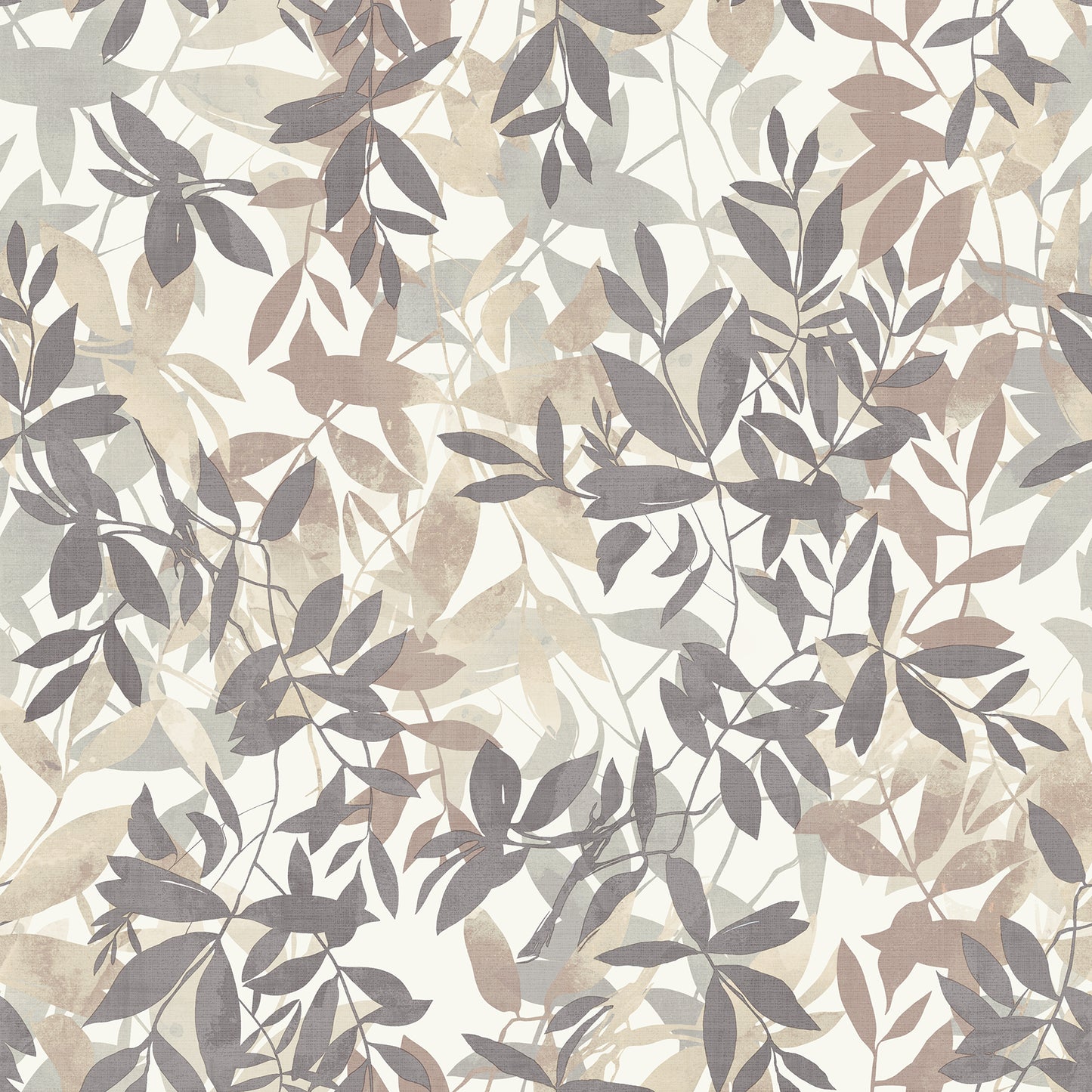 York Wallcoverings Arthouse Georgianna Neutral Botanical Leaves Wallpaper Botanical Modern Neutral  Wallpaper - AH924600