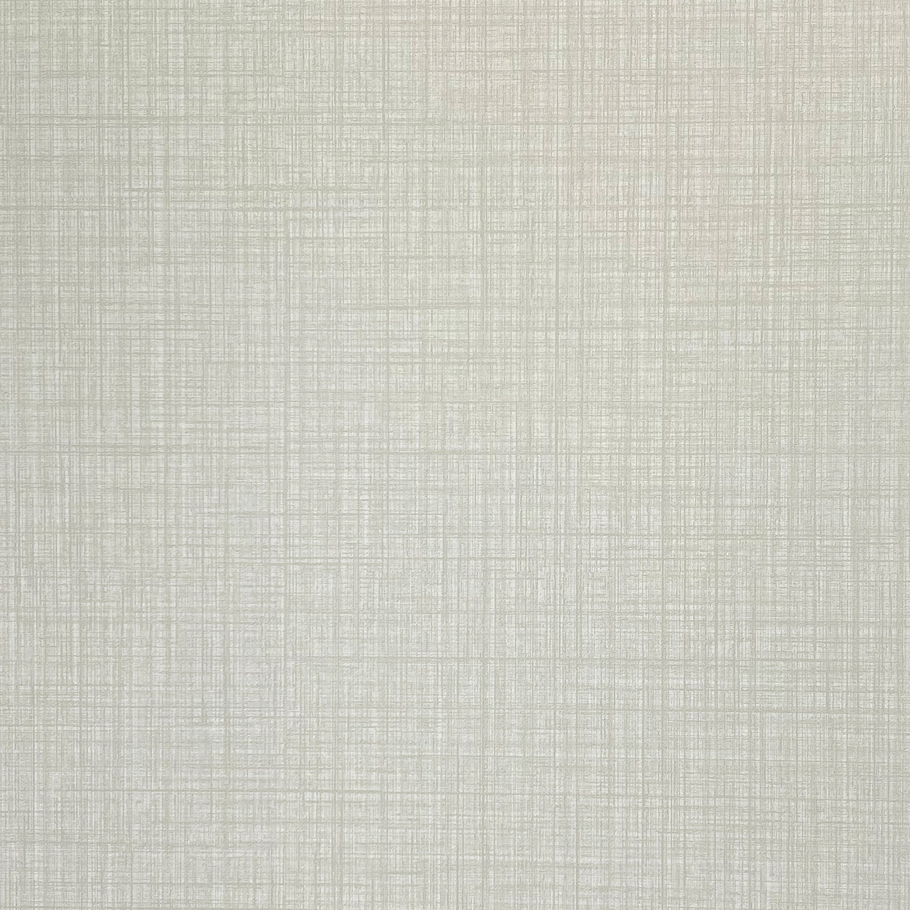 Beige linen-textured wallpaper with a woven crosshatch pattern.